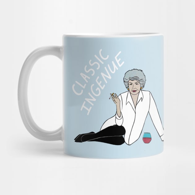 Elaine Stritch by Illustrating Diva 